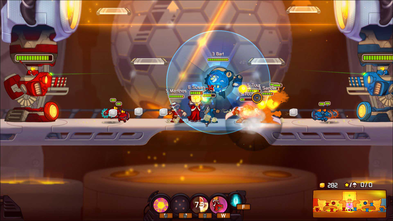 Illustration for article titled 10 Reasons Why Awesomenauts is the Best MOBA Game Out There